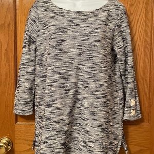 Talbot Navy Variegated Casual Pull Over MP